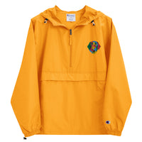 Embroidered Color Silly Lab Champion Packable Jacket