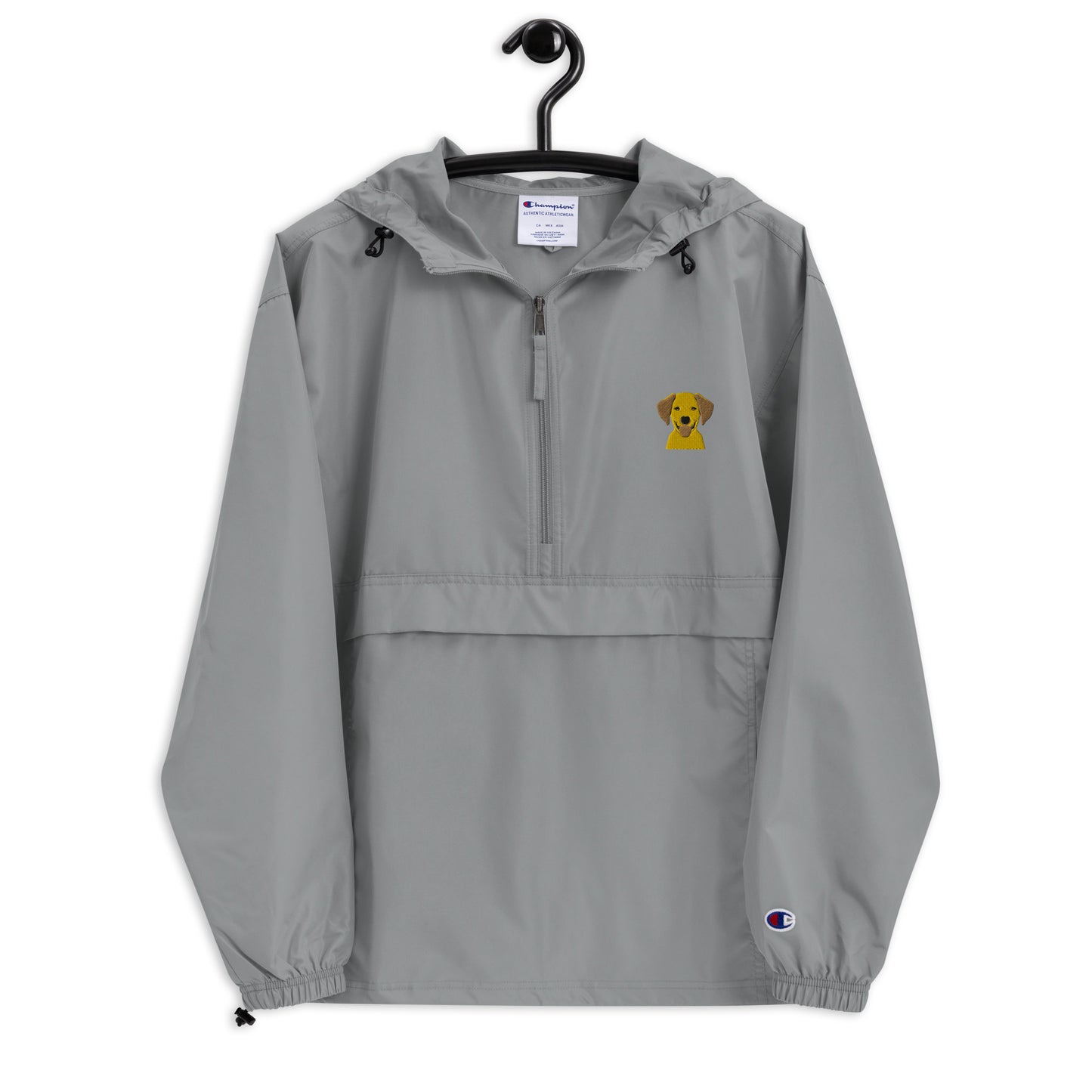 Embroidered Silly Lab Champion Packable Jacket