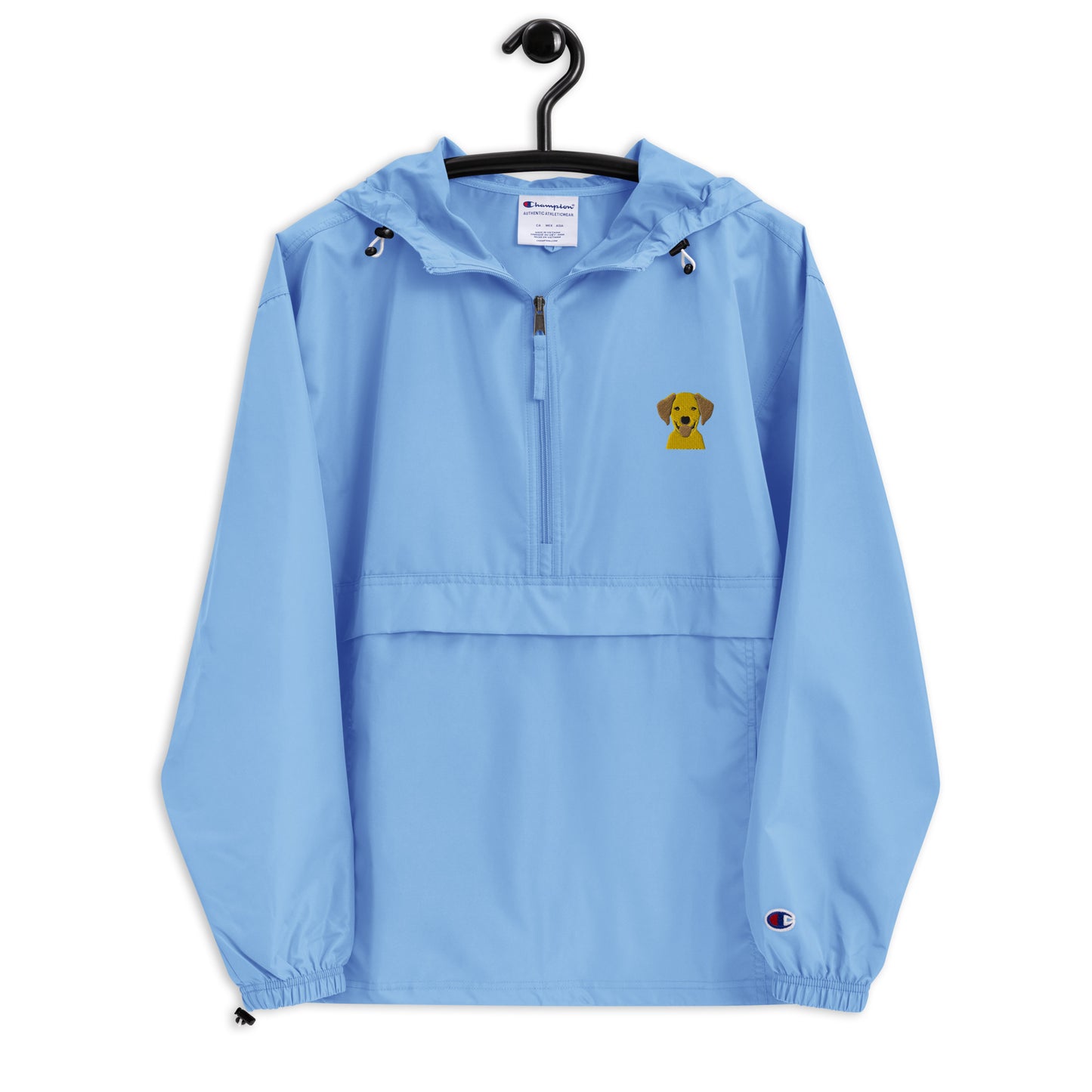 Embroidered Silly Lab Champion Packable Jacket