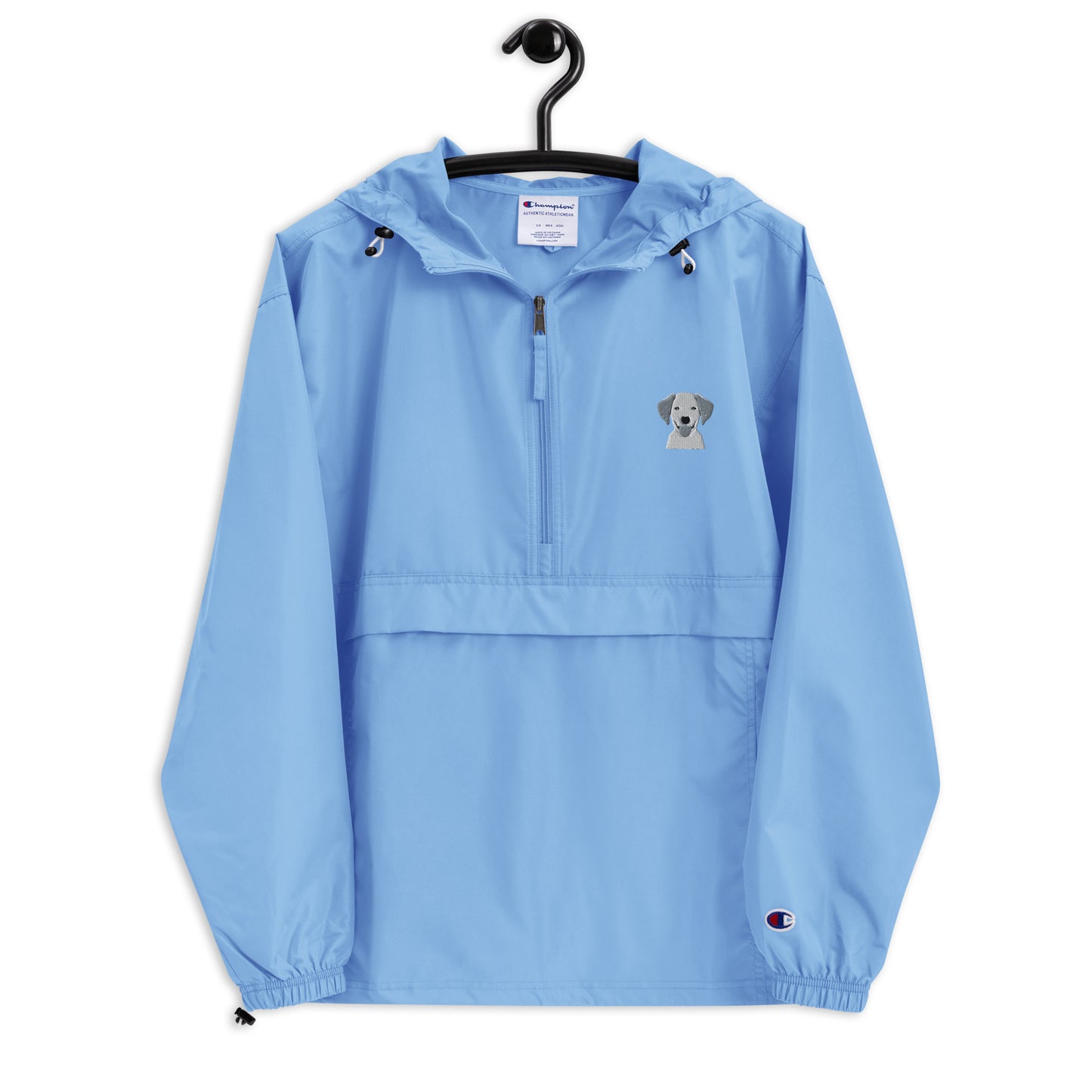 Embroidered Classic Silly Lab Champion Packable Jacket