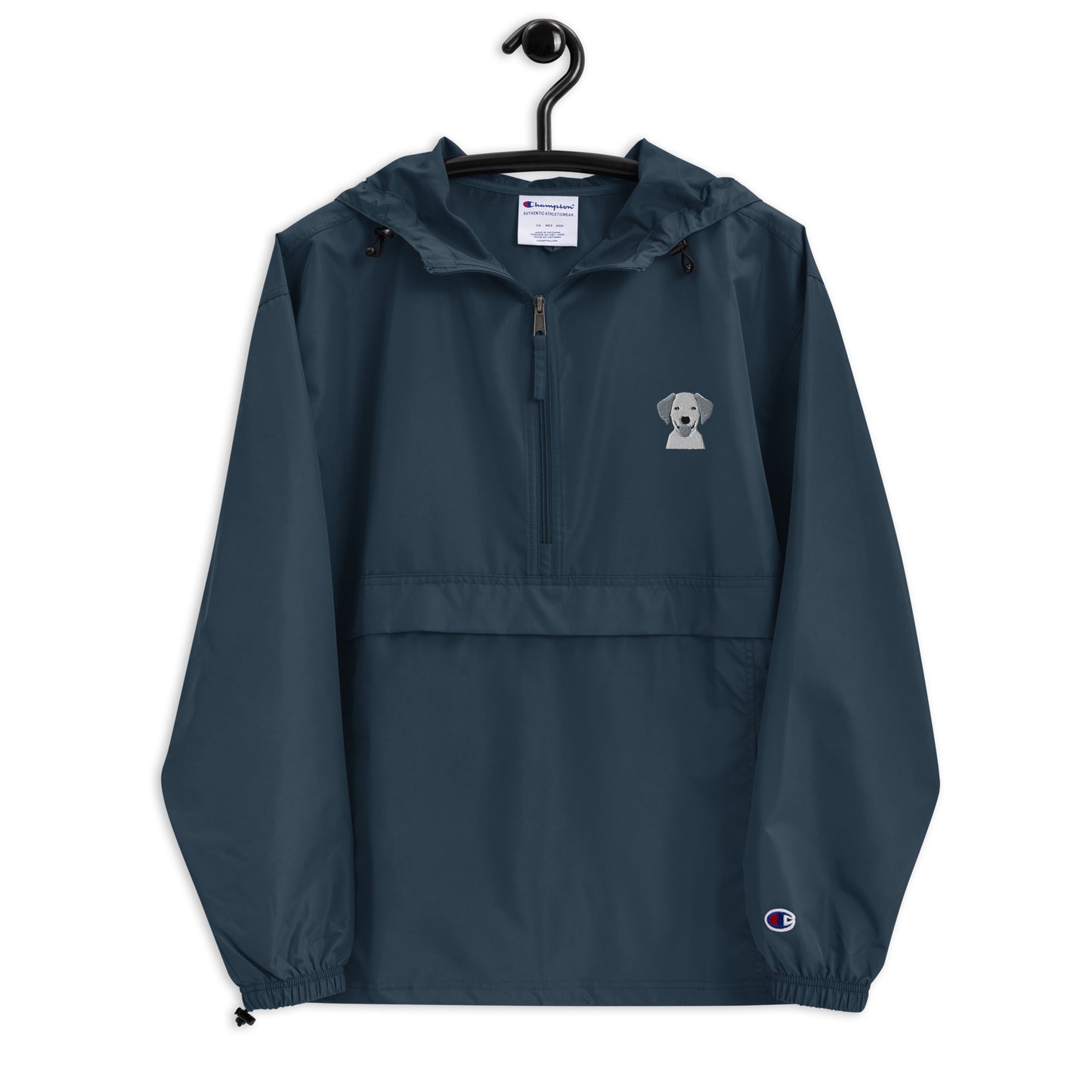 Embroidered Classic Silly Lab Champion Packable Jacket