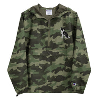 Embroidered Collie Craze Boy Champion Packable Jacket