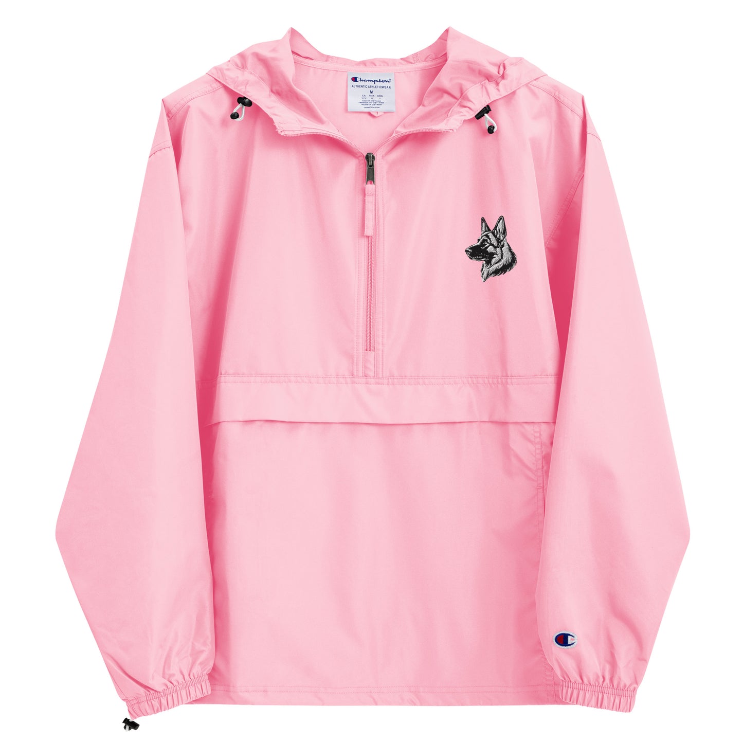 Embroidered Classic Shepherd Girl Champion Packable Jacket