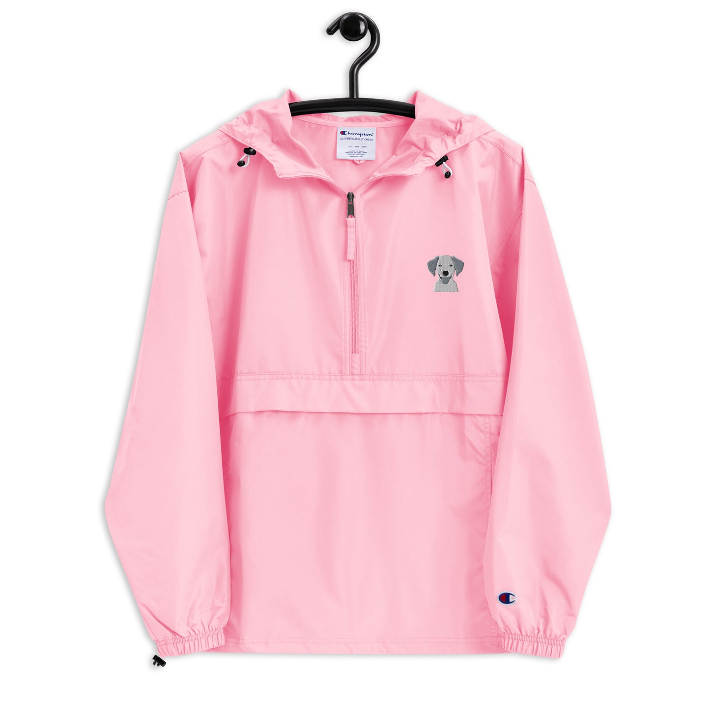 Embroidered Classic Silly Lab Champion Packable Jacket