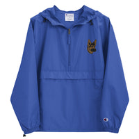 Embroidered Shepherd Girl Champion Packable Jacket