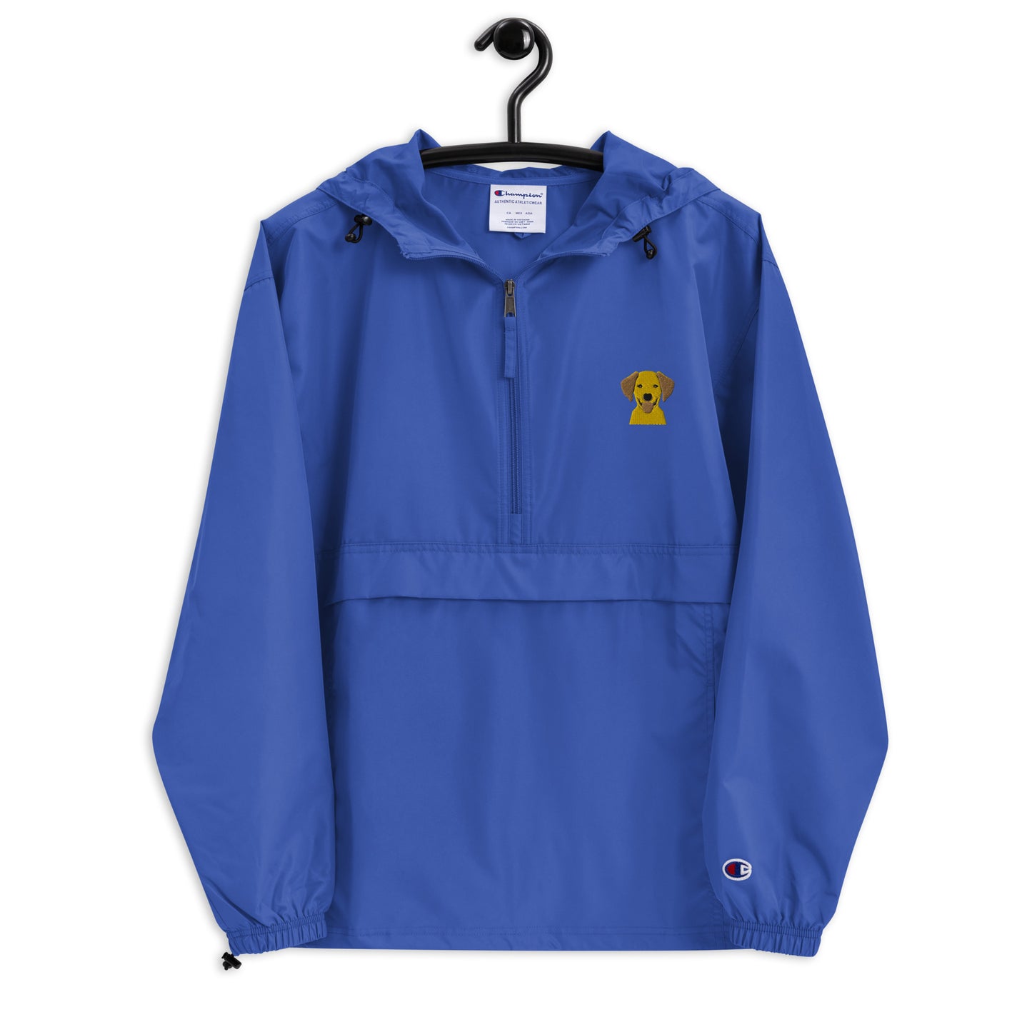 Embroidered Silly Lab Champion Packable Jacket