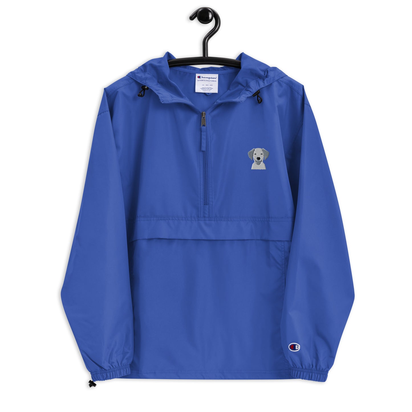 Embroidered Classic Silly Lab Champion Packable Jacket