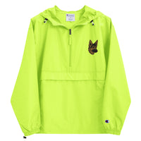 Embroidered Shepherd Girl Champion Packable Jacket