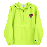 Embroidered Color Silly Lab Champion Packable Jacket