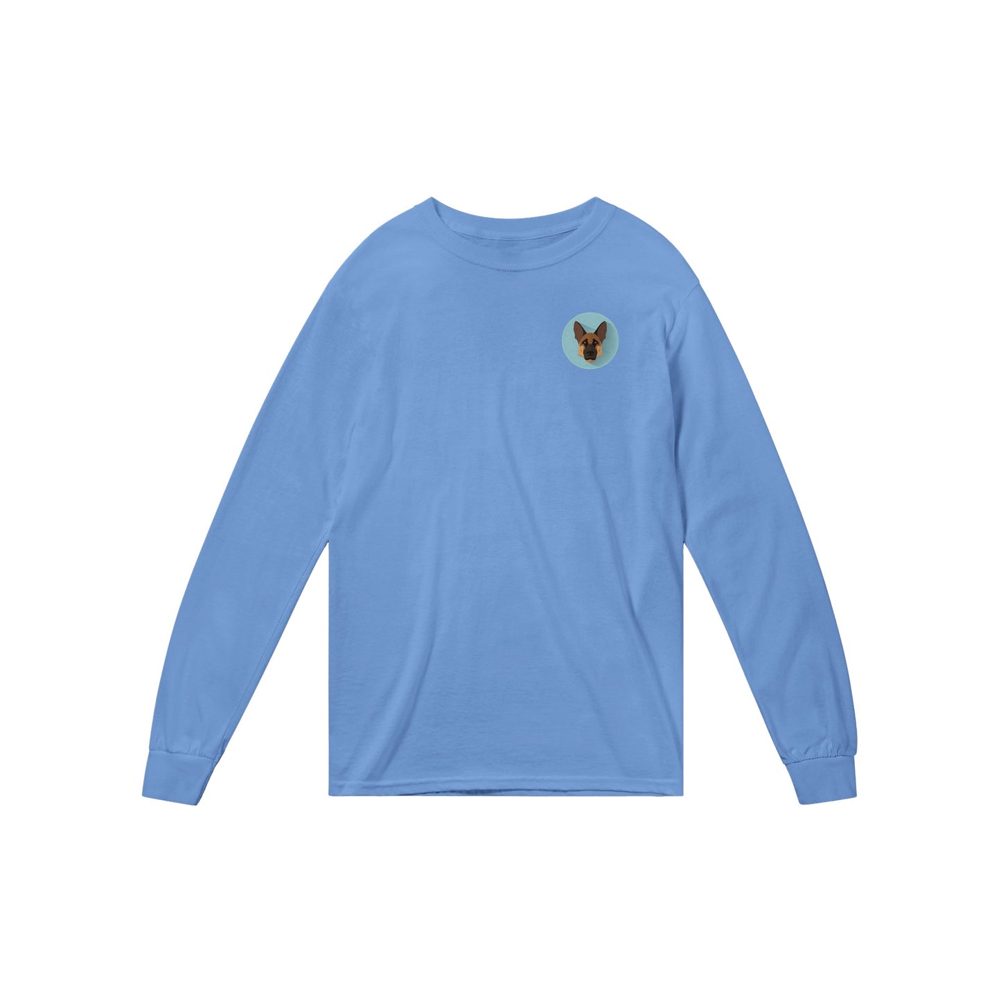 Shepherd Girl Blue Long Sleeve T-shirt