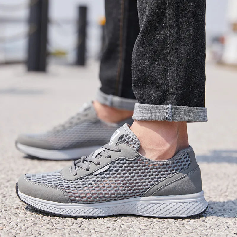 Men's Lightweight Mesh Sneakers - Perfect for Everyday Wear