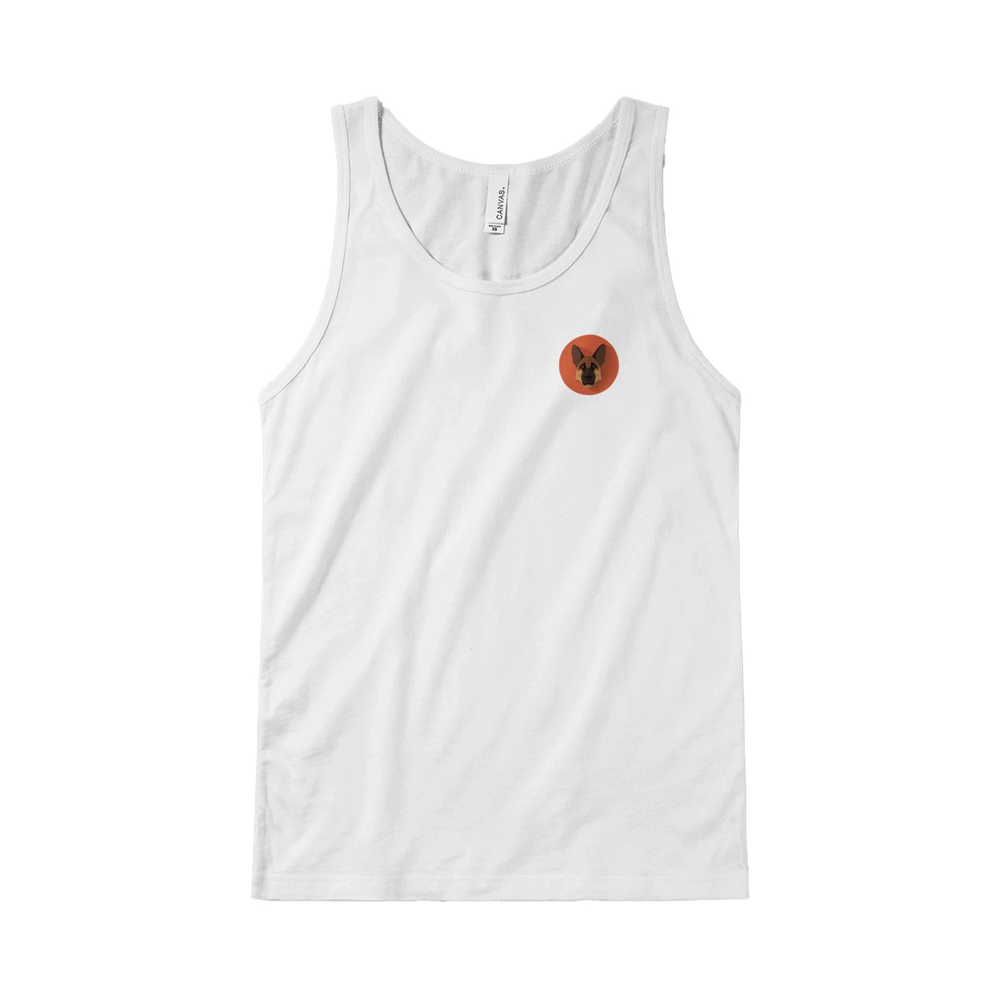 Shepherd Girl Orange Color Pop Tank