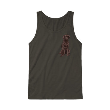 Cocoa Print Premium Tank Top