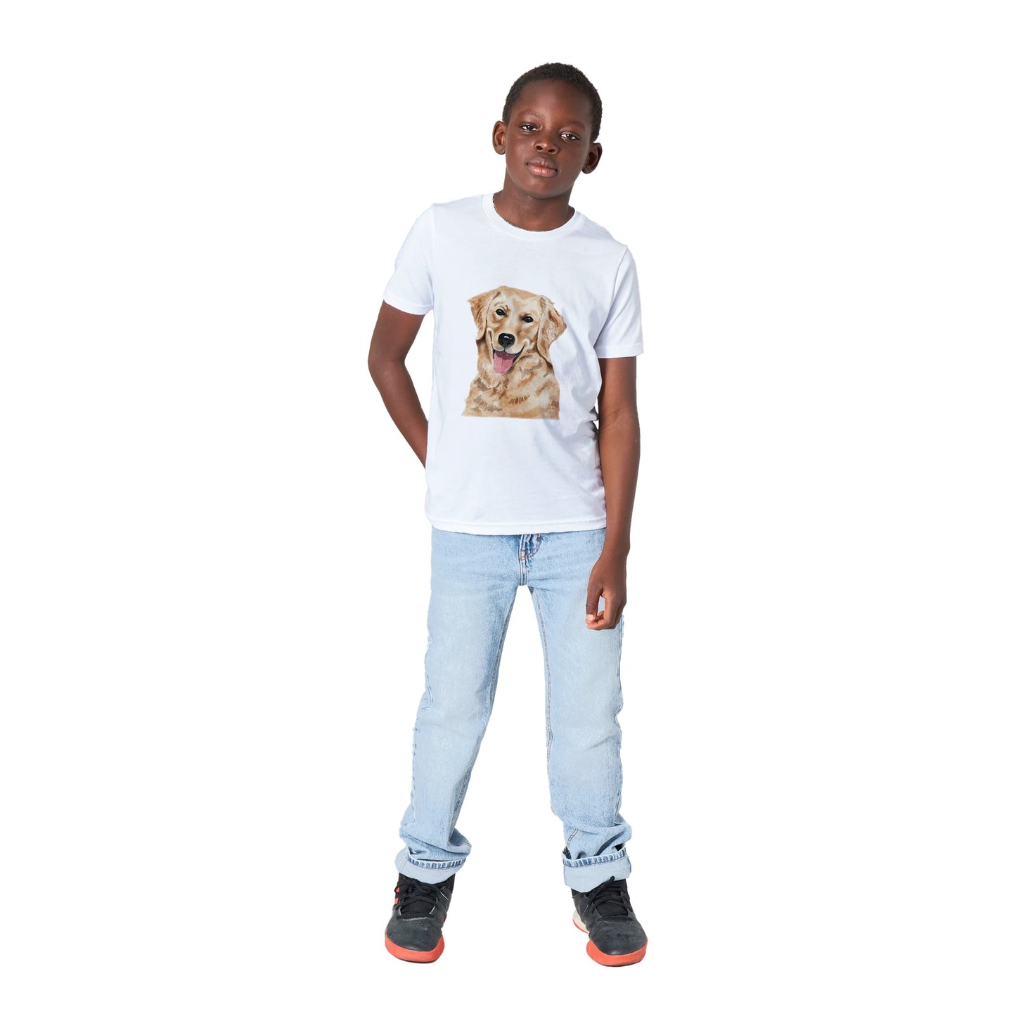 Golden Boy Color Pop(lg) Kid's T-Shirt