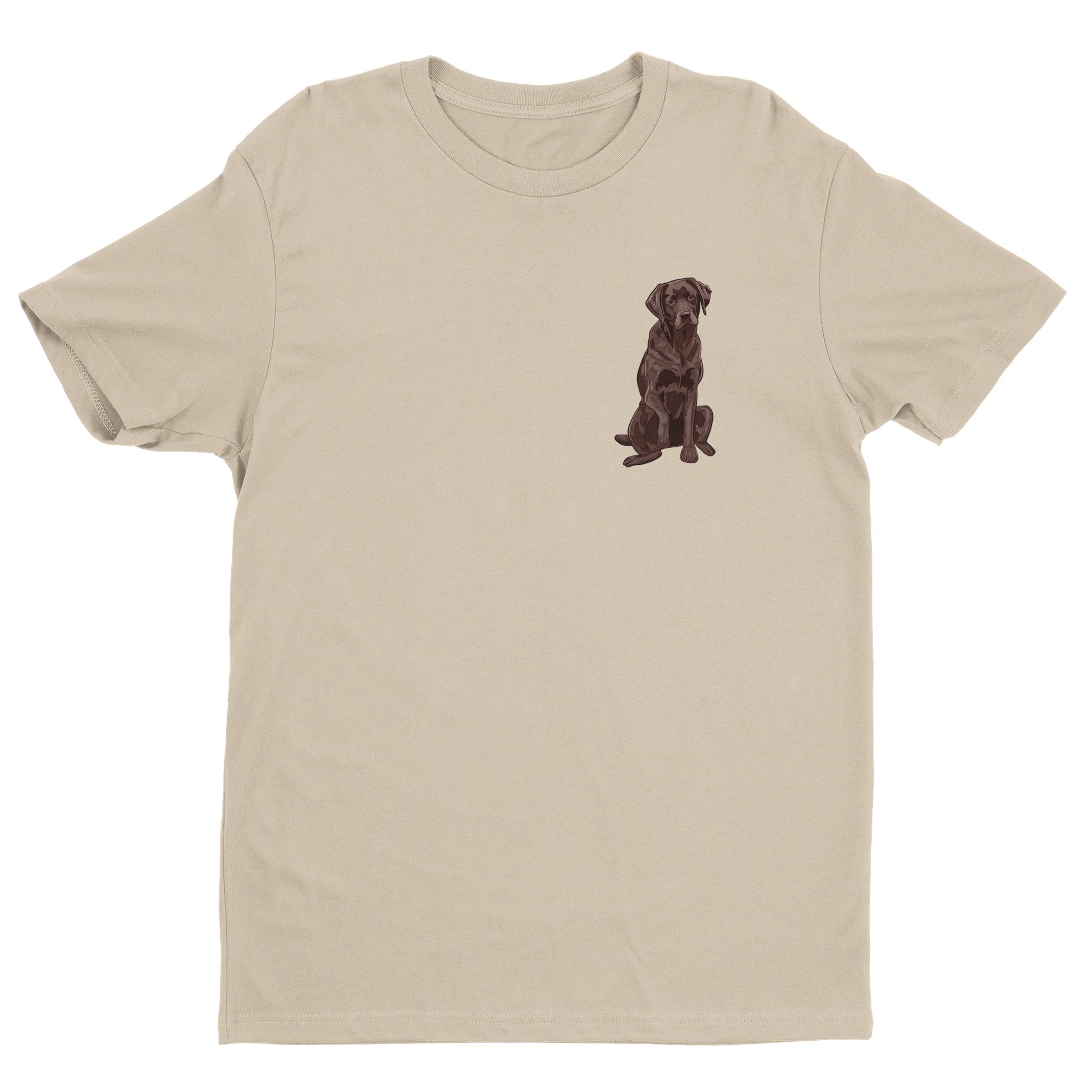 Cocoa Printed Men's Fitted T-Shirt