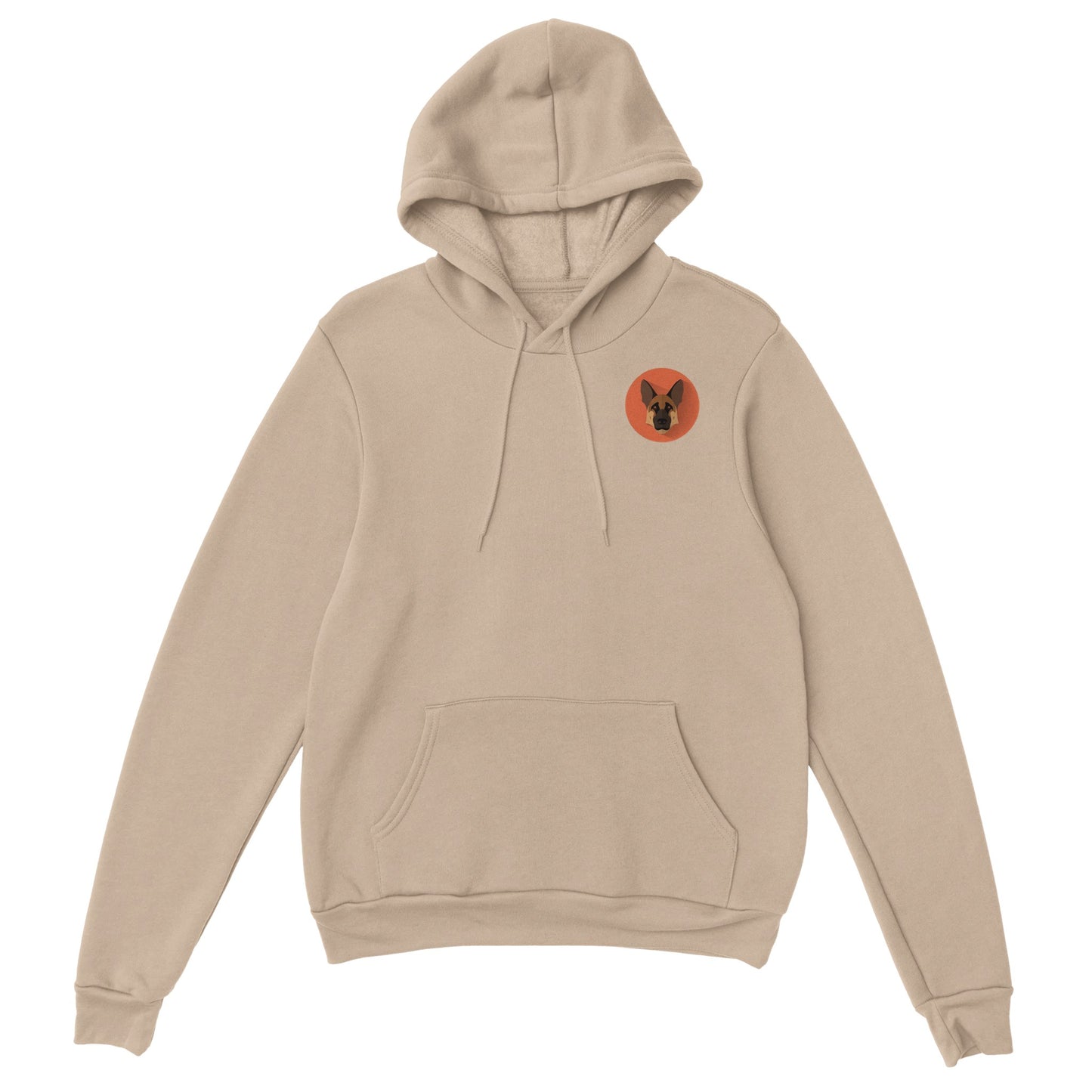 Shepherd Girl Orange Pullover Hoodie