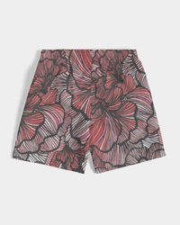 Petal Swirls 7" Classic Men's Swim Trunks with UPF 50+ Protection