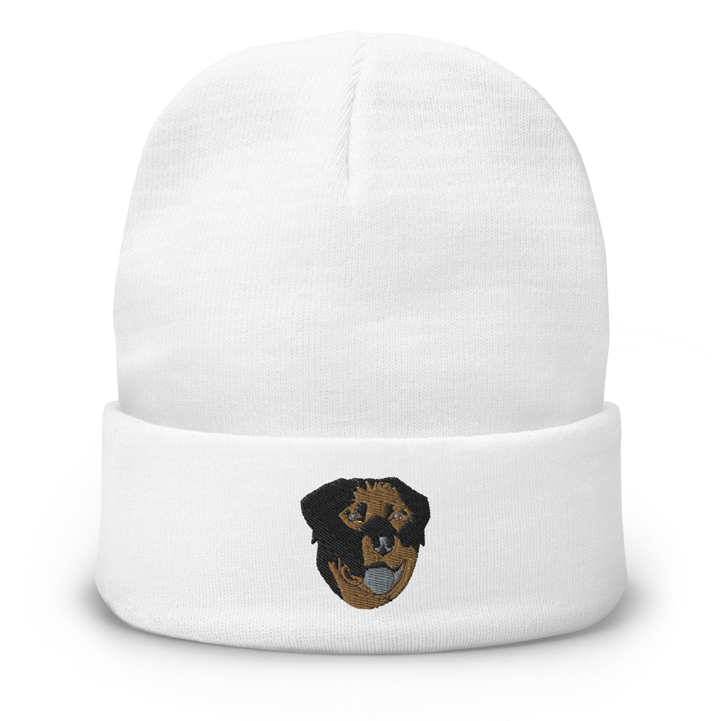 Embroidered Color Rottie Beanie