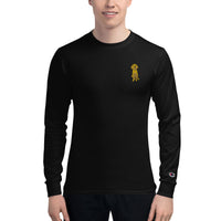 Doodle Boy Classic Embroidered Men's Champion Long Sleeve Shirt