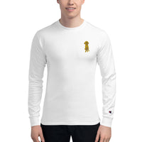 Doodle Boy Classic Embroidered Men's Champion Long Sleeve Shirt