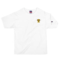 Embroidered Silly Lab Men's Champion T-Shirt