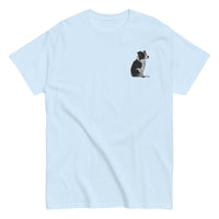 Embroidered Collie Craze Girl Men's T-Shirt