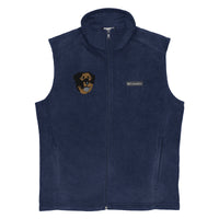 Embroidered Color Rottie Men’s Columbia Fleece Vest