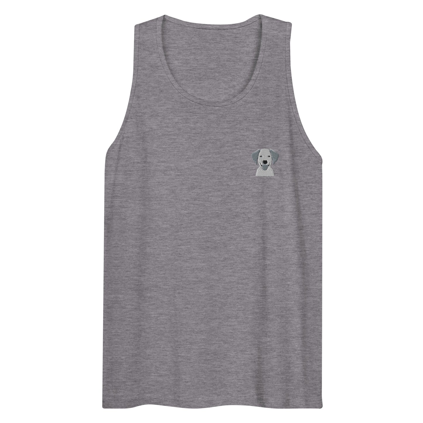 Embroidered Classic Silly Lab Men’s Premium Tank