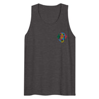 Embroidered Color Silly Lab Men’s Premium Tank