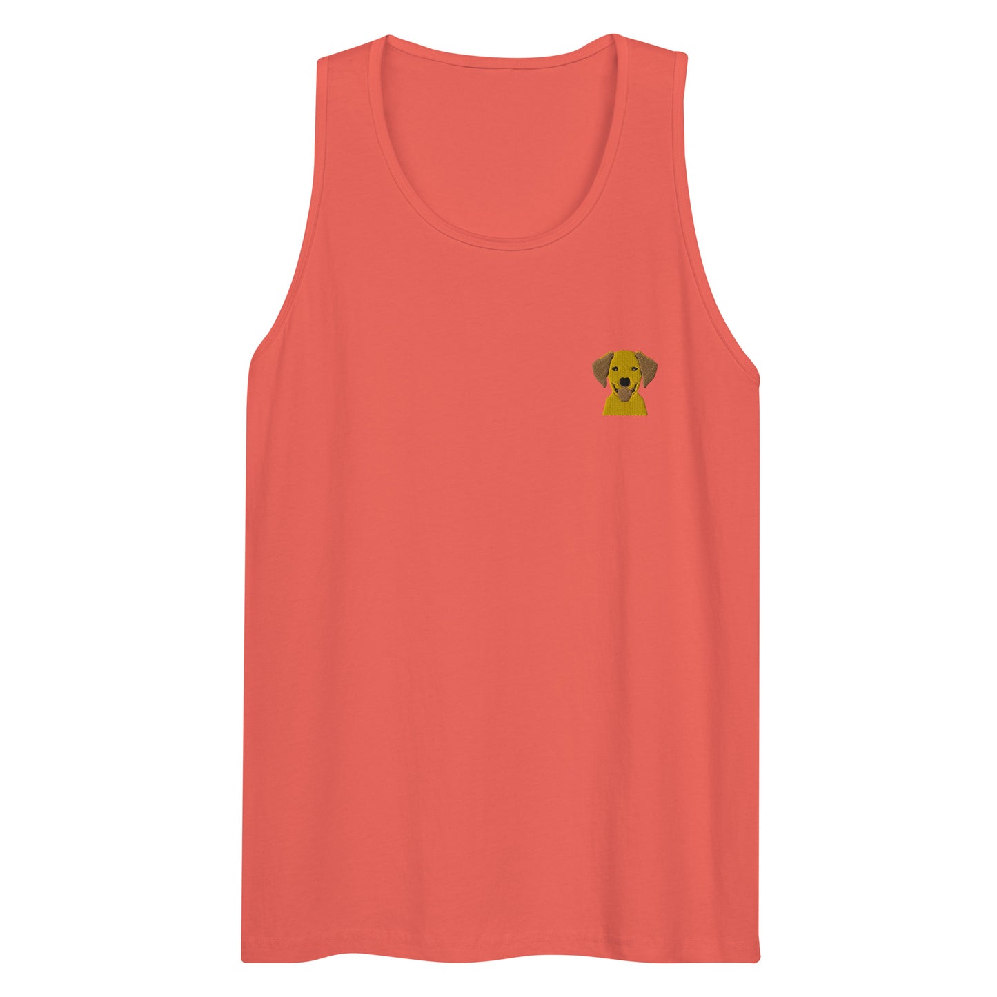 Embroidered Silly Lab Men’s Premium Tank