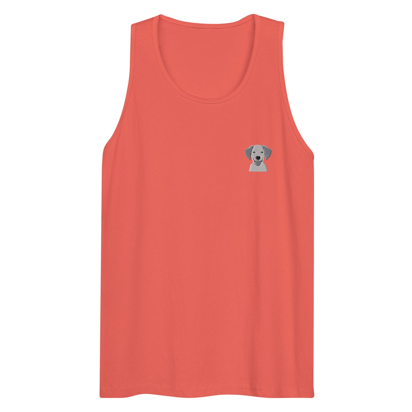 Embroidered Classic Silly Lab Men’s Premium Tank