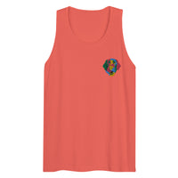 Embroidered Color Silly Lab Men’s Premium Tank