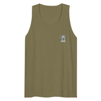 Embroidered Classic Silly Lab Men’s Premium Tank