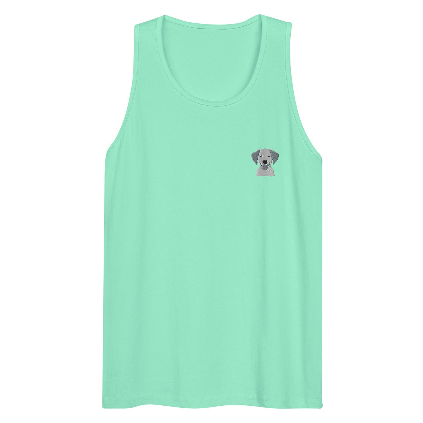 Embroidered Classic Silly Lab Men’s Premium Tank