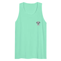 Embroidered Classic Silly Lab Men’s Premium Tank