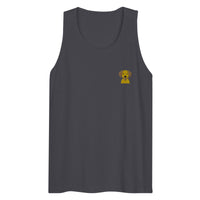 Embroidered Silly Lab Men’s Premium Tank