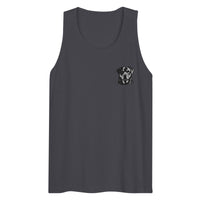 Embroidered Classic Rottie Men’s Premium Tank Top