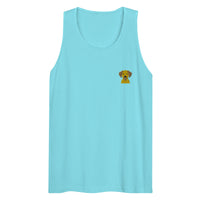 Embroidered Silly Lab Men’s Premium Tank