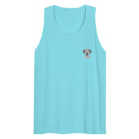 Embroidered Classic Silly Lab Men’s Premium Tank