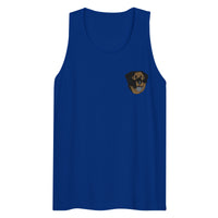 Embroidered Color Rottie Men’s Premium Tank Top