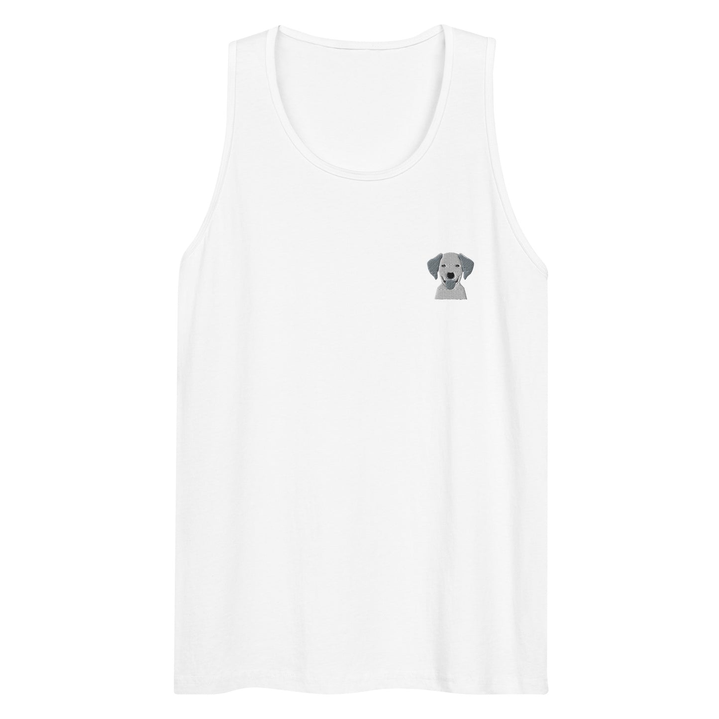 Embroidered Classic Silly Lab Men’s Premium Tank