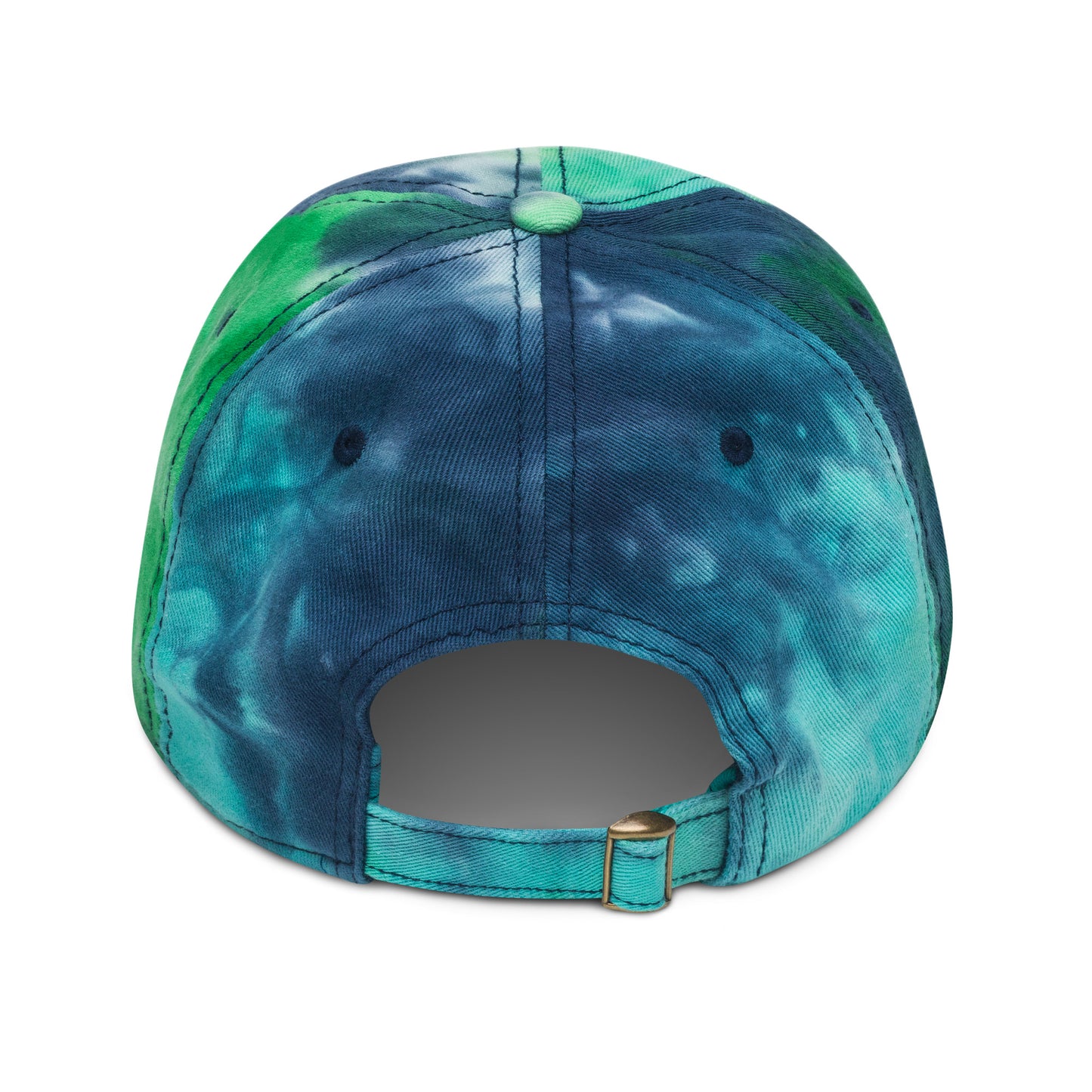 Embroidered Color Rottie Tie dye hat