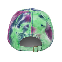 Embroidered Color Rottie Tie dye hat