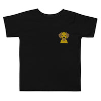 Embroidered Silly Lab Toddler Short Sleeve Tee