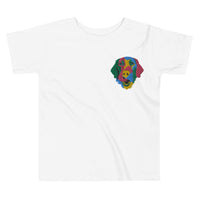 Embroidered Color Silly Lab Toddler Short Sleeve Tee