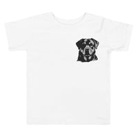 Embroidered Classic Rottie Toddler Short Sleeve Tee