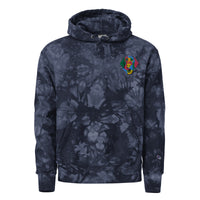 Embroidered Color Silly Lab Champion Tie-Dye Hoodie