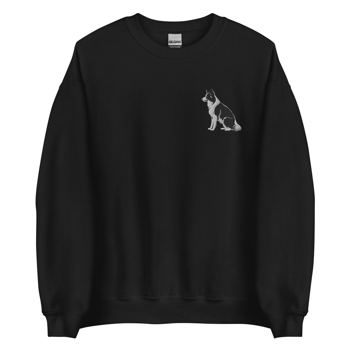 Embroidered Collie Craze Boy Sweatshirt