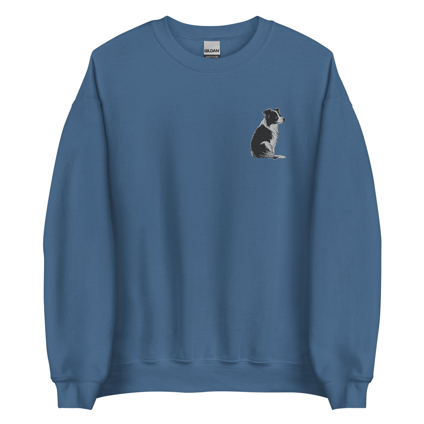 Embroidered Collie Craze Girl Sweatshirt