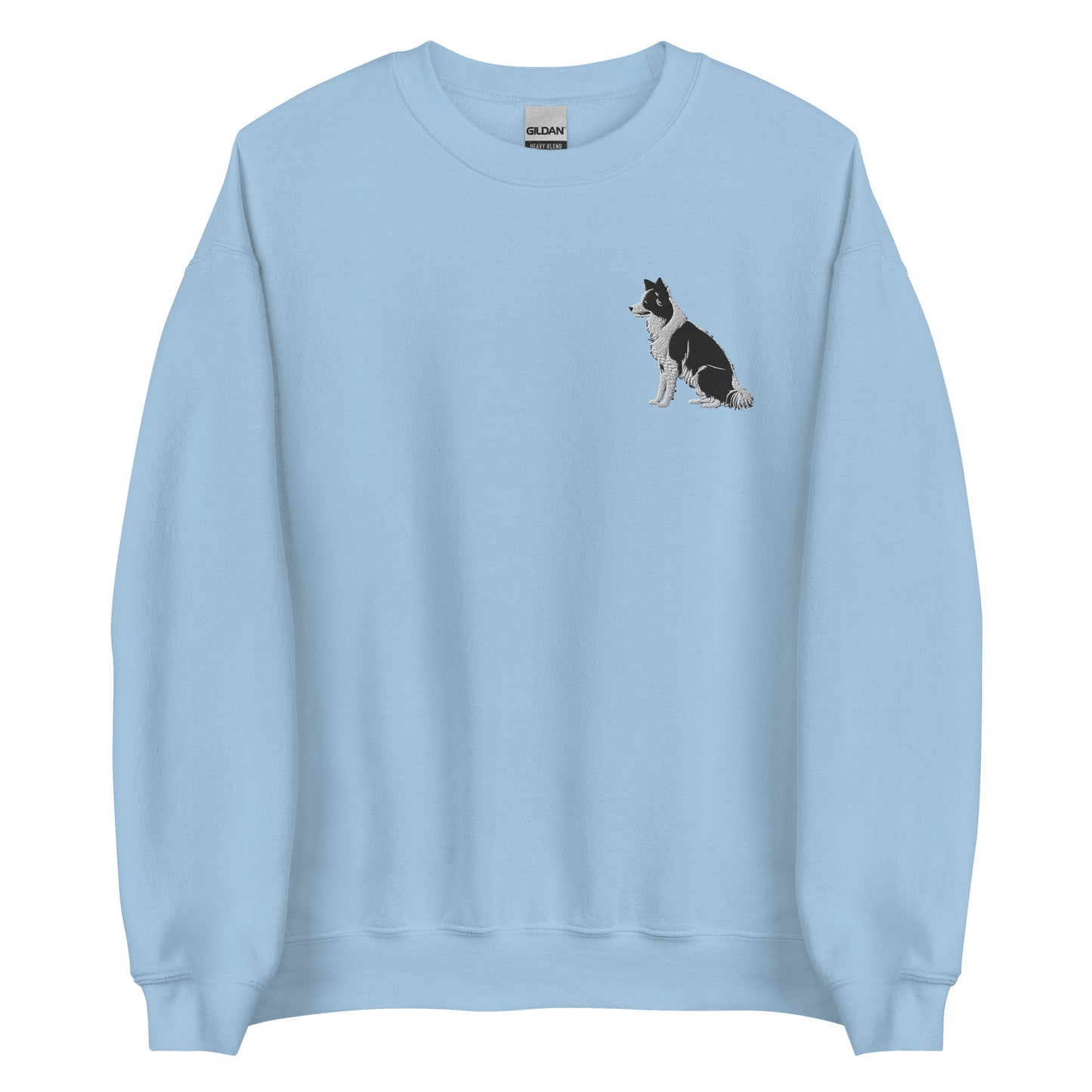 Embroidered Collie Craze Boy Sweatshirt